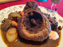 Rôti de bœuf aux trompettes de la mort