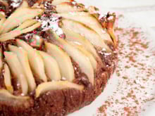 Gâteau choco-poires