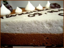 Bavarois chocolat et coco