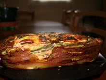 Terrrine de courgettes au saumon