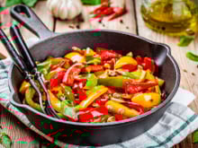 Piperade basquaise revisitée