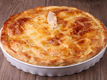 Tous en cuisine spécial Menus de fêtes avec Cyril Lignac : la liste des courses pour le pithiviers jambon-fromage