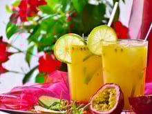 Rhum arrangé à la mangue et au fruit de la passion