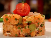 Tartare de saumon