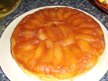 Tarte tatin caramélisée relevée à la cannelle