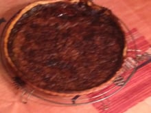 Tarte à la cassonade facile