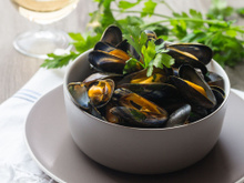 Moules marinières à la cocotte faciles