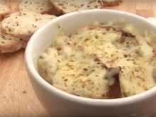Soupe gratinée à l'oignon