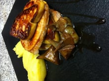 Médaillons de Veau de Lait et Foie Gras d'Oie