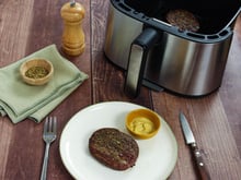 Steak haché au Air Fryer
