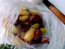 Papillotes de Princesse Amandine aux échalotes