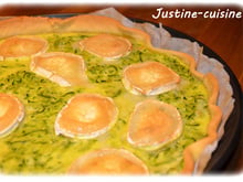 Tarte à la courgette et au chèvre rapide