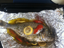 Dorade en papillotes