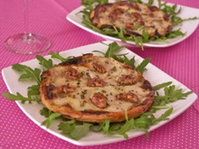 Tartelettes roquefort-poires
