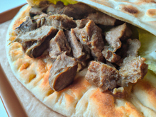 Pita d'agneau à l'orientale