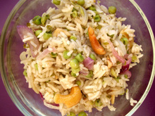 Matar Pualo / Riz Indien aux Petits Pois