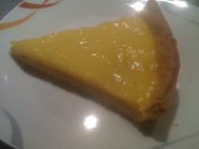 Tarte citron-mangue