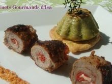 Basco-veau ou la Roulade de veau au chorizo et brebis