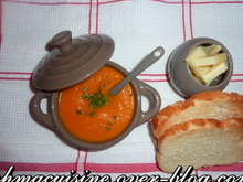 Velouté de potimarron et carottes