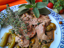 Mijotée de veau à la Provençale