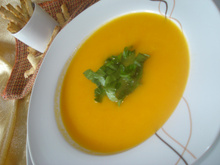 Velouté de carottes maison
