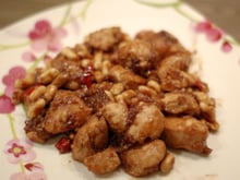 Poulet aux cacahuètes piquant façon Sichuan