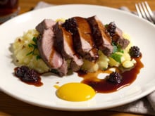 Cuissot de sanglier rôti