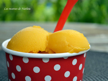 Sorbet mangue citron vert