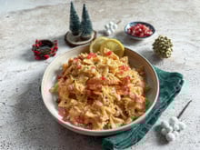 Farfalle au saumon fumé