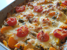 Gratin de légumes à la viande