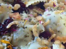 Ravioles épicées aux cranberries