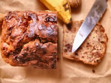 Banana bread à la farine de châtaigne