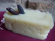 Purée de topinambours à la fève tonka