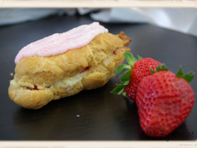 Eclair à la fraise