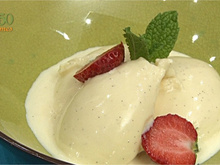 Glace à la vanille
