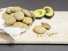 Biscuits de flocons d'avoine, noix sans beurre