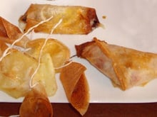 Bricks cantal, chèvre, saucisse