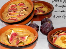 Gratin de mangue & figues aux senteurs de pain d'épices