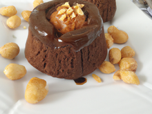 Fondant chocolat noisettes