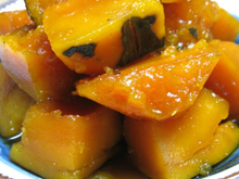 Kabocha (potiron japonais) confite