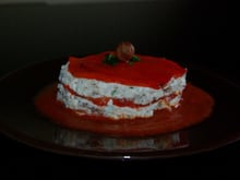 Mille-feuilles de poivrons