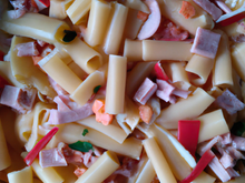 Pâtes au surimi maison