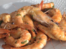 Crevettes marinées