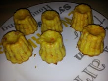 Cannelés lardons et carottes