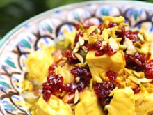 Poulet à l'iranienne aux baies d'épine-vinette