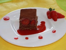 Mon royal chocolat aux fraises