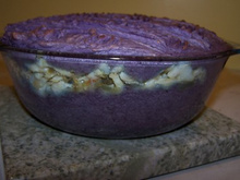 Parmentier de vitelottes au colin