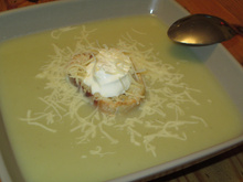 Soupe à l'ail blanc de Lomagne