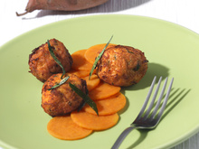 Dauphines de patates douces de Caroline du Nord Covington à l'estragon