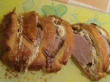 Filet mignon en croûte au fromage et bacon